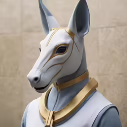 a statue of an animal wearing armor and with no name