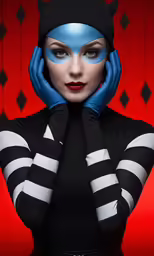 a girl with makeup and makeup art is dressed up as the catwoman from alice and the