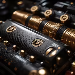 there are three different lighters sitting next to each other