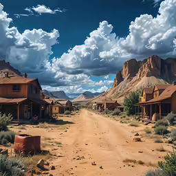 an image of a road that is very dirt