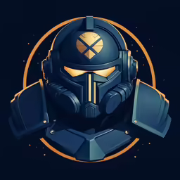 an illustration of a star wars character with headphones