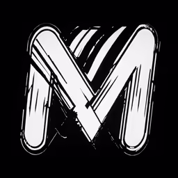 the letter n in an artisticly designed font