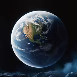 a picture of the earth as seen from space
