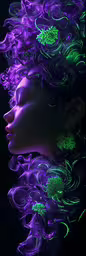 an artistic image of a female mannequin