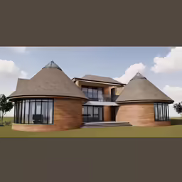 a very nice house that looks to be designed for someone
