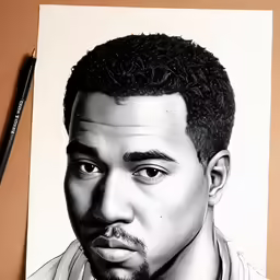 the drawing of nick neapfe by a pen