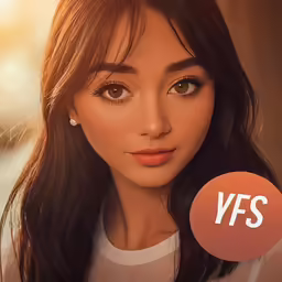 the girl is wearing very long brown hair