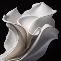 two white roses in the middle of their petals