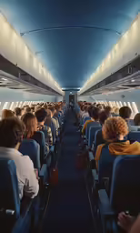 people watching planes on the side of an airplane