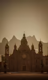 the church is built to resemble a gothic structure