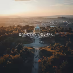 a church that is on top of a hill