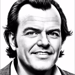 a man in a suit smiles while posing for a portrait