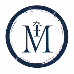 a logo of the japanese letter m