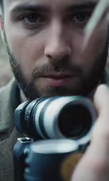 a man taking a picture with his camera
