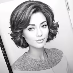 an artistic black and white photo of a woman