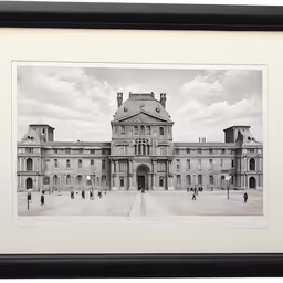 an old historical photograph of a palace in england