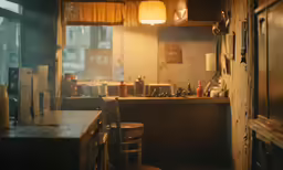 a photo of a very cluttered kitchen in an old house