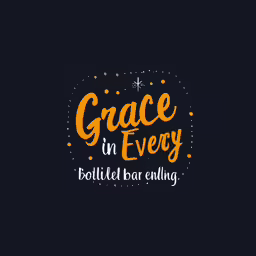 the words grace in every bold message