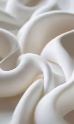 white fabric that has been made into some kind of structure