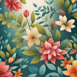 a floral wallpaper that is great for a backdrop
