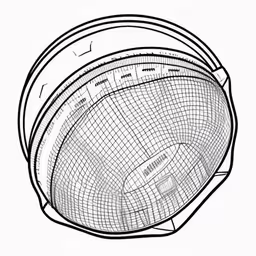 a drawing of a net on top of a sink,a drawing of an old portable toilet with a grid inside