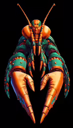 a picture of two animals that are shaped like fingers