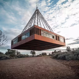 this is a unique structure to live in