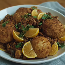there is food that has been cooked in the bowl
