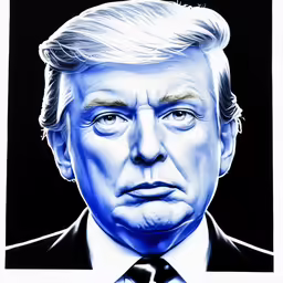 an image of donald trump by itself