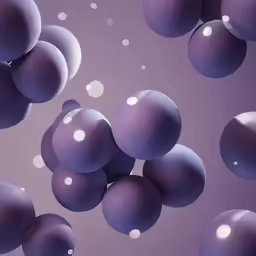 bubbles float through the air and fly
