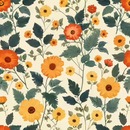 there is an arrangement of sunflowers on the white surface