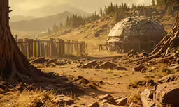 there is a small structure with a dome on it