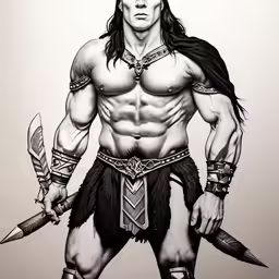 the legend in art, he is not a warrior