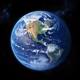 this is a view of the earth from space, looking like it is on fire