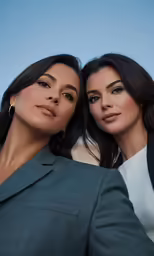 two women with their arms around each other