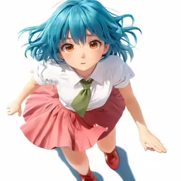 an image of a person dressed in a school uniform