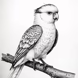 a bird perched on top of a tree branch
