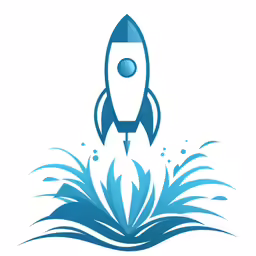 an image of a rocket launching into the sky
