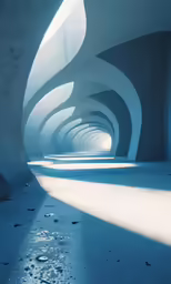 this is a large underground tunnel