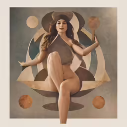 a woman in a very revealing outfit poses for the camera