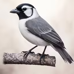 the bird is standing on a tree branch