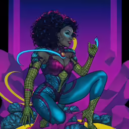 an image of a cartoon character sitting on the ground