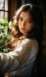 an image of a young woman that is very beautiful