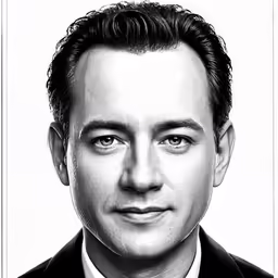 an image of a man in a black suit