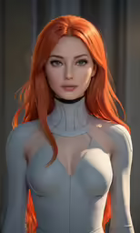 an image of a female character with red hair