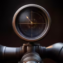 a close up of the top of a bicycle wheel with a timer