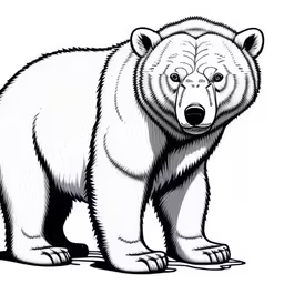 /tmp/FOOSlg9w1.jpg = a white bear standing on the ground looking straight ahead
,/tmp/FOOSlg9w1.jpg = an image of a bear on a white background
,/tmp/FOOSlg9w1.jpg = a bear in a black and white woodcut style
,/tmp/FOOSlg9w1.jpg = a black and white image of a bear standing next to a ball
,/tmp/FOOSlg9w1.jpg = a drawing of a bear with a large face
,/tmp/FOOSlg9w1.jpg = a polar bear standing in the middle of a field
,/tmp/FOOSlg9w1.jpg = an ink art drawing of a bear
