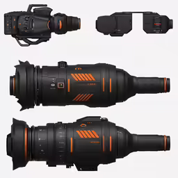 a picture of a very nice looking camera set up