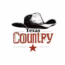 the texas country t shirt is shown in red, white and blue