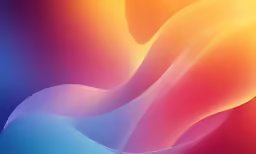 a colorful red blue orange and purple wallpaper